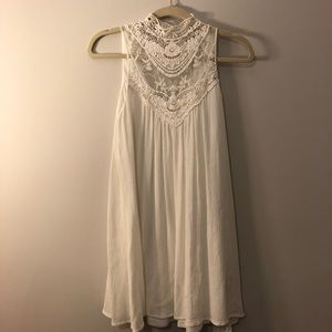 Macramé lace dress